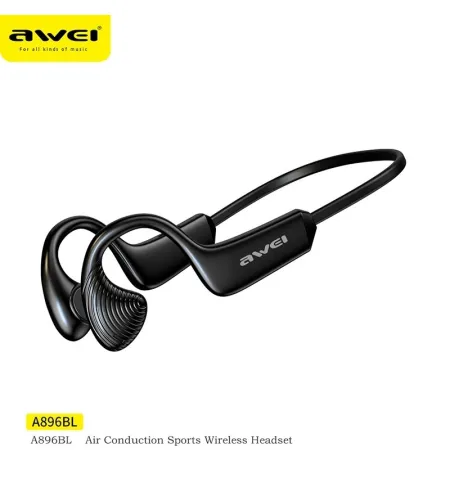 Awei A896BL Air Conduction Sports Wireless Bluetooth Headset  With Mic