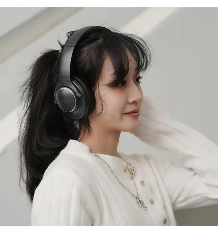 Abingo BT80NC Hybrid ANC Active Noise Cancelling Bluetooth Headphone