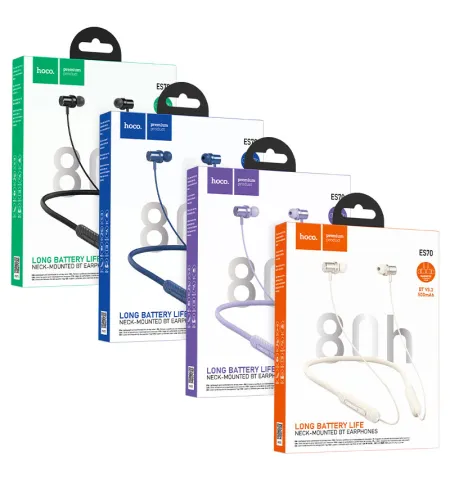 Hoco ES70 Wireless Neckband Headset With Mic