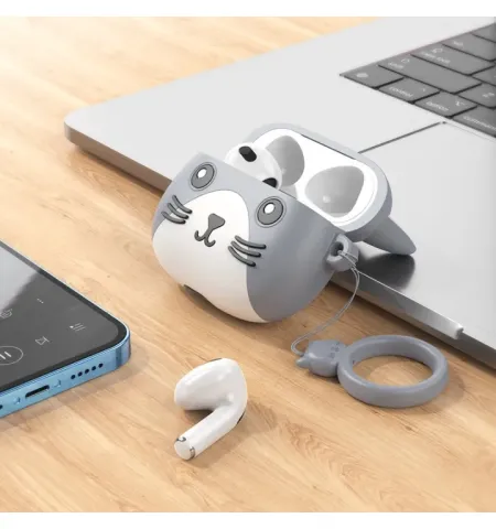Hoco EW46 Wireless TWS Headphones Free Cat Case