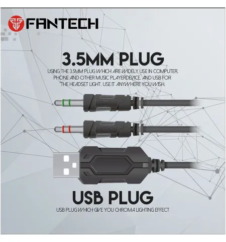 Fantech Chief II HG20 RGB Gaming Headphone