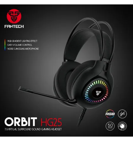Fantech HG25 Orbit Wired Gaming Headphone