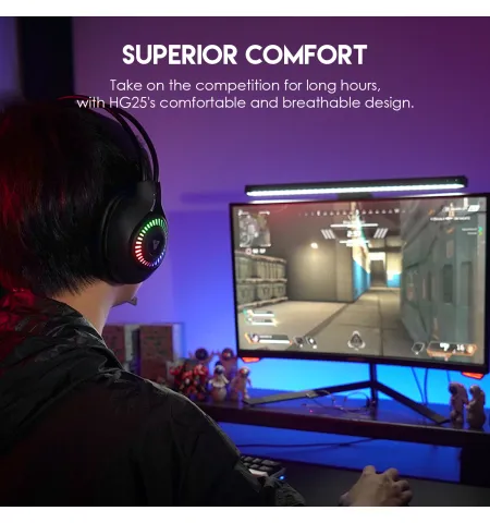 Fantech HG25 Orbit Wired Gaming Headphone