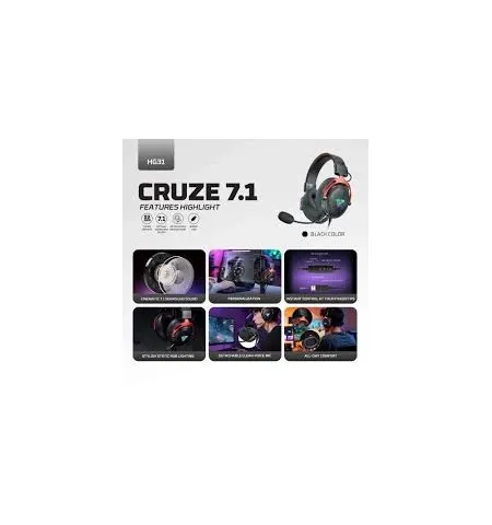Fantech HG31 CRUZE 7.1 USB Gaming Headphone