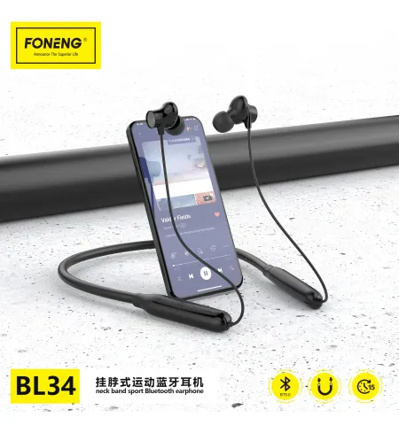 Foneng BL34 Neckband Bluetooth Earphone