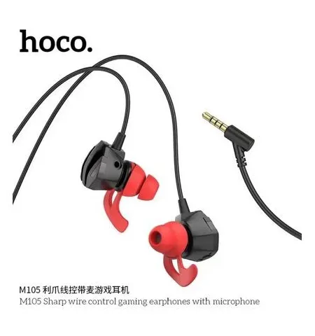 Hoco M105 E-Sport In-Ear Wired Gaming Headphone With Microphone