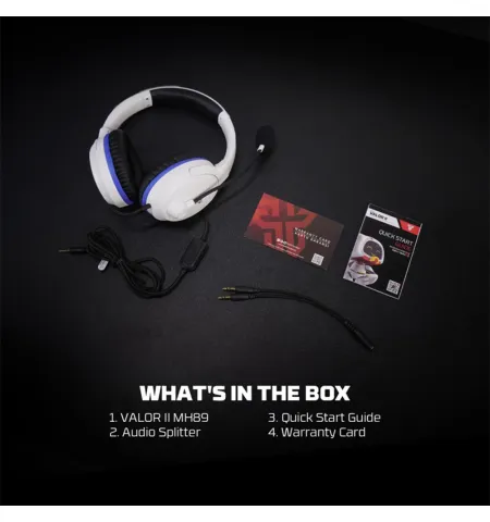 Fantech MH89 VALOR Premium Gaming & Audio Headphone