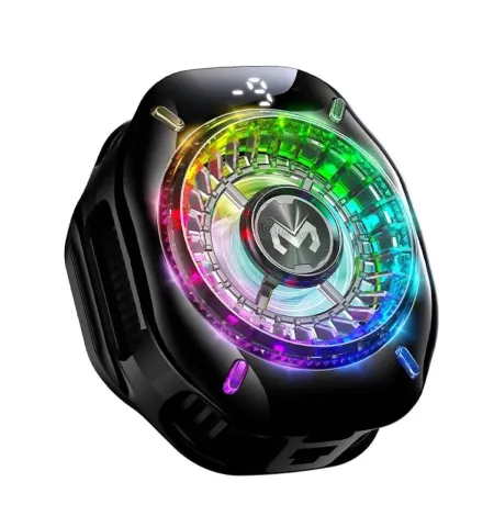 Memo CX10 Mobile Cooler With Circular RGB Lighting