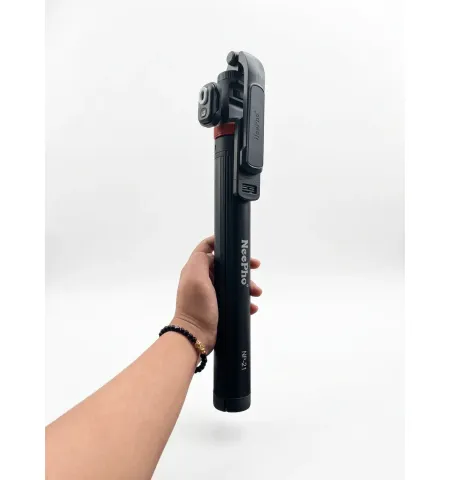 NeePho NP Z1 210cm Extendable Vlog Tripod With Remote & Phone Mount