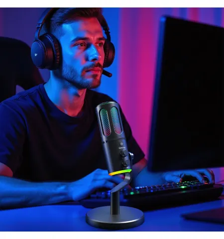 NeePho NP M01 RGB USB / Type-C Gaming Desktop Microphone
