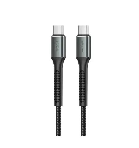 Kick Spark AeroLink 100W C-C Nylon Braided Cable