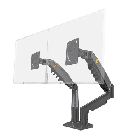 NB F160 NB F160 Full Motion Swivel Computer Monitor Arm For Two Screens 17-27 Inch