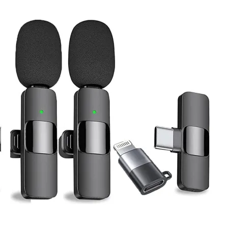 K9 Wireless Dual Wireless Microphone For Smartphone
