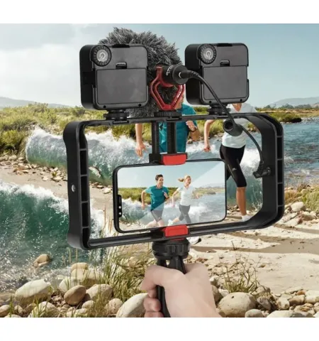 Jmary MT33 Video Cage Rig Tripod Kit Handle