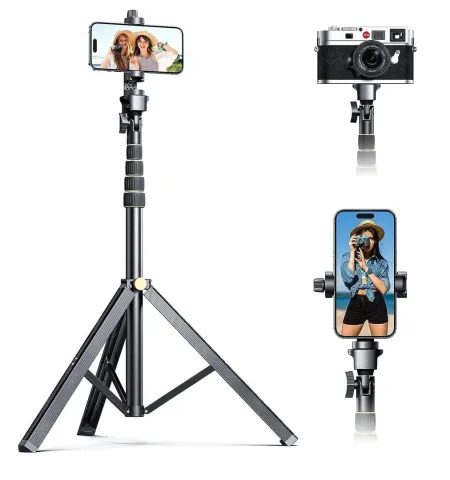 NeePho NP 688 2 In 1 Portable Live Streaming Monopod Tripod Extendable Selfie Stick For Camera Phone