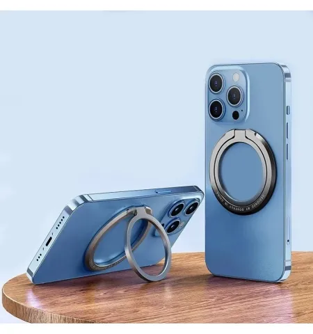 Magnetic Phone Ring Holder for MagSafe Adjustable Finger Ring Stand
