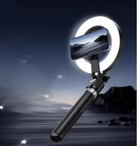 Koosda KRL T18 Selfie Stick Tripod With Light