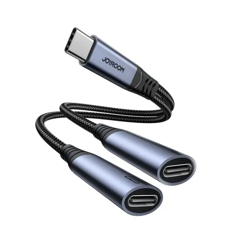 Joyroom SY C03 Audio Transfer Series 2 In 1 Audio Adapter Type-C To Dual Type-C