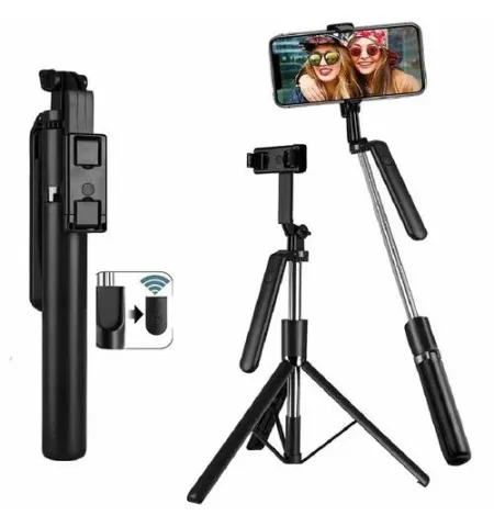 R16 Selfie Stick Mobile Phone Tripod With Bluetooth Remote Selfie Stick