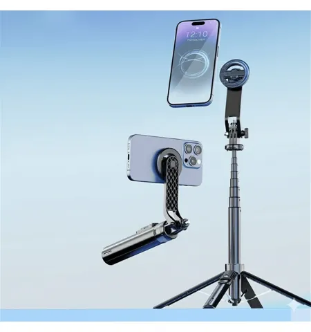 P135 Magnetic Selfie Stick Tripod
