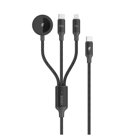 Vidvie CB4026 Multifunctional 3 In 1 Data Cable