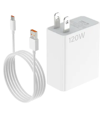 Xiaomi Mini 120 Watt Hypercharge Fast Wall Charger Xiaomi Mi Redmi Black Shark Poco