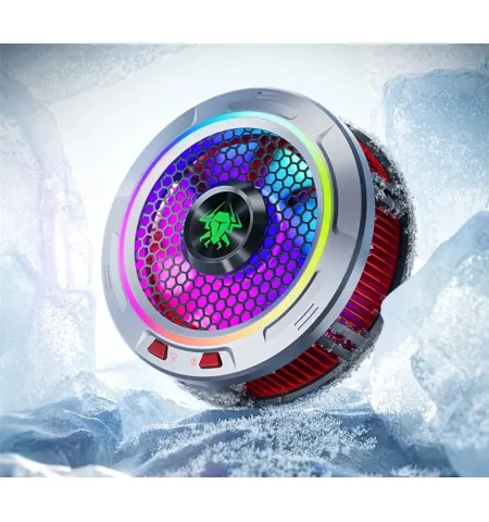 PLEXTONE EX3 Pro Magnetic Flat Panel Radiator 36W High Power Semiconductor Refrigeration Mobile Phone Cooling Fan RGB Light