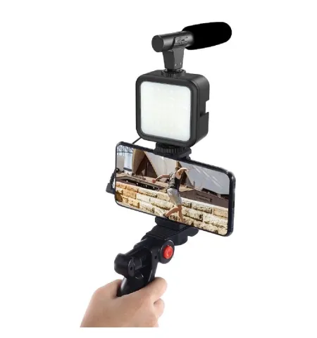 Phone VLOG Video Making Kit With Mini Tripod