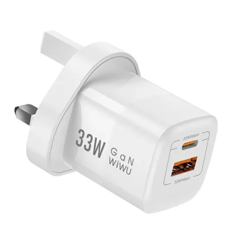 Wiwu RY U33 33W GaN PD+QC Fast Charger