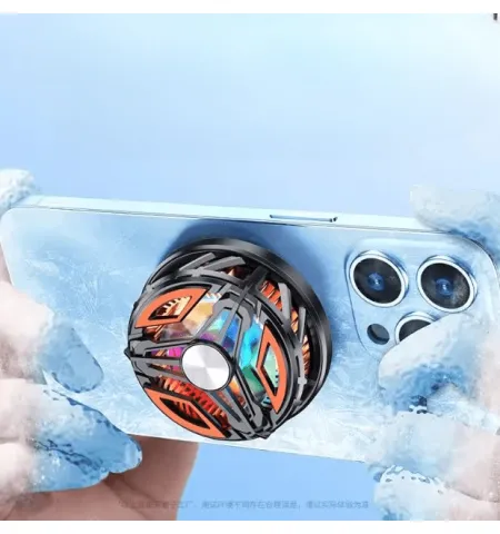 YS S5 15W Fast Cooling MagneticBack Clip Semiconductor Phone Cooler