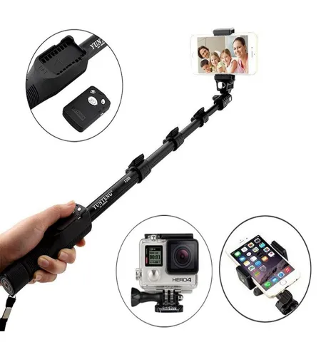 Yunteng YT1288 Bluetooth Selfie Stick With Remote