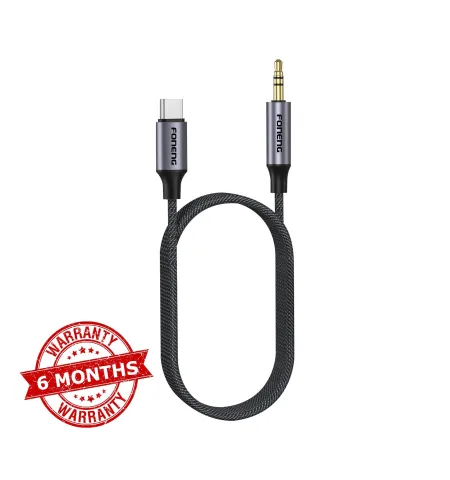 Foneng BM31 Metal Type C To 3.5mm AUX Audio Cable