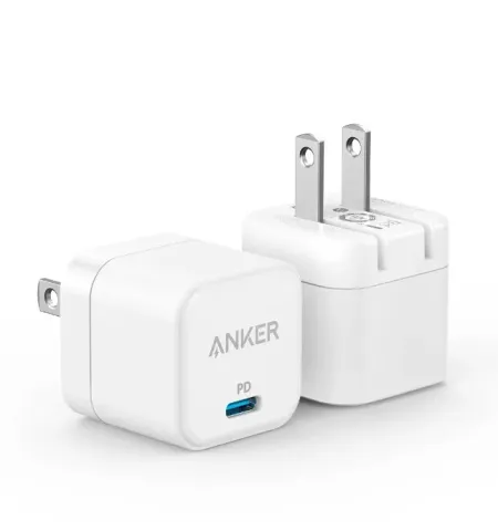 Anker PowerPort III 20W Cube Fast PD USB-C Charger With Foldable Plug