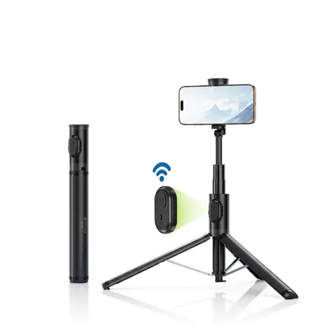 BAVIN AP28 Multifunctional Bluetooth Selfie Stick With Wireless Remote Adjustable Phone Stand