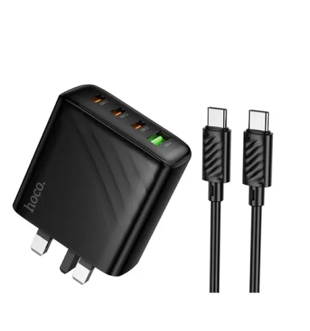 Hoco CS27B PD 67 Watt GaM Wall Charger Set With Type C Cable