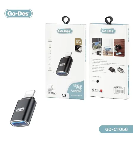 Go Des GD CT056 Lightning OTG Adapter