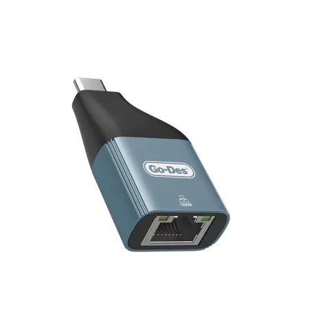 Go Des GD CT061 RJ45 To Type C Ethernet Converter OTG 100Mbps