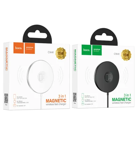 Hoco Wireless Charger CW41 Delight 15W Magnetic