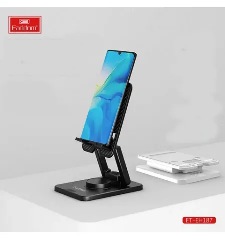 Earldom EH187 Universal Desktop Mobile Holder Folding Stand 360⁰ Degree