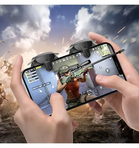HOCO GM6 Mobile Gaming Controller With 50 mAh Battery 4 Level Speed Adjustment No Delay Instant Rebound