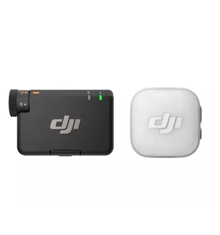 DJI Mic Mini 2 Compact Wireless Microphone System (1 Transmitter + 1 Receiver)