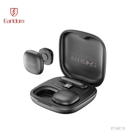 Earldom ET MC19 Magnetic Clip Wireless Lavalier Microphone Type C