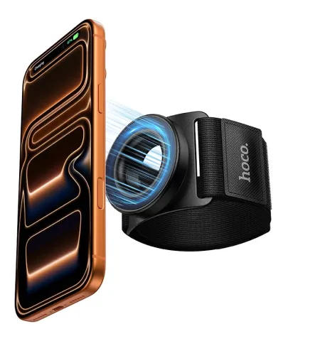 Hoco GT20 Magnetic 360° Rotating Wrist & Armband Phone Holder for Sports & Outdoor Fitness
