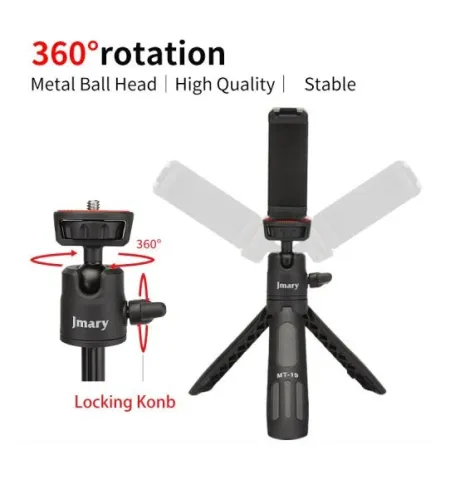 Jmary MT19 Mini Mobile Stand Selfie Stick Tripod