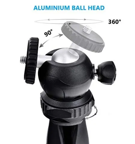 JMARY MT20 Table Top Mini Portable Foldable Tripod Stand