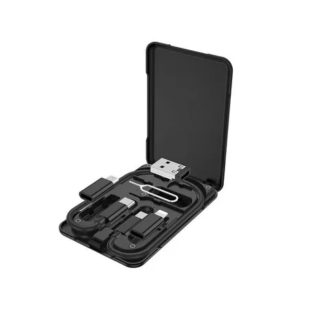 Hoco Cable 6-In-1 “U86 Treasure” Charging Data Sync With Storage Case