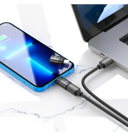 Hoco UA17 Adapter Lightning Male To Type C Female