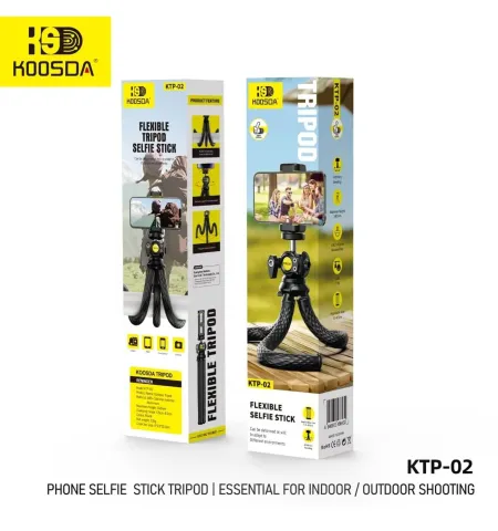 Koosda KTP 02 Deformable Selfie Stick Tripod