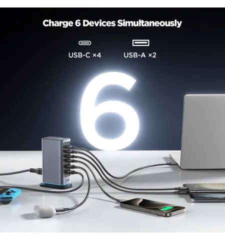 Joyroom JR TCM02 65W Multi-Port GaN Charger