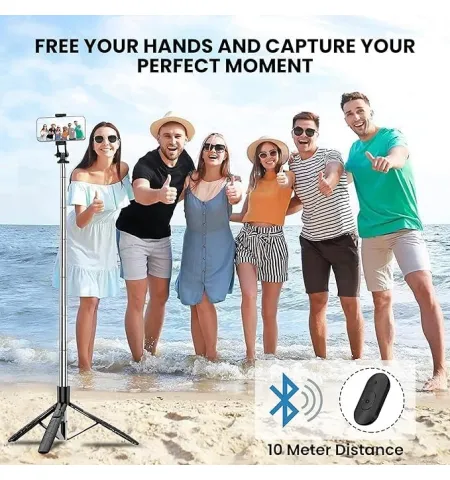 R16 Selfie Stick Mobile Phone Tripod With Bluetooth Remote Selfie Stick